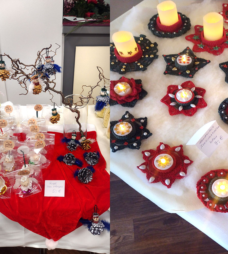 Adventsbazar in der Residenz.